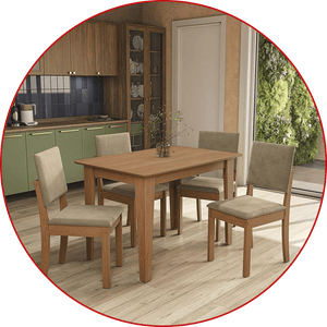 Mesa + 4 Sillas