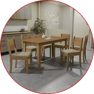 Mesa + 6 Sillas