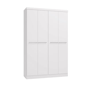 Ropero Closet Individual Kappesberg 4 Puertas 1 Cajón Blanco