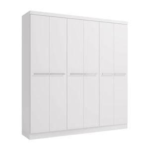 Ropero Closet Matrimonial Kappesberg 6 Puertas Blanco