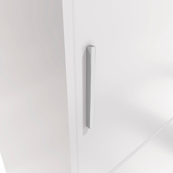 Ropero Closet Individual Kappesberg 2 Puertas Blanco