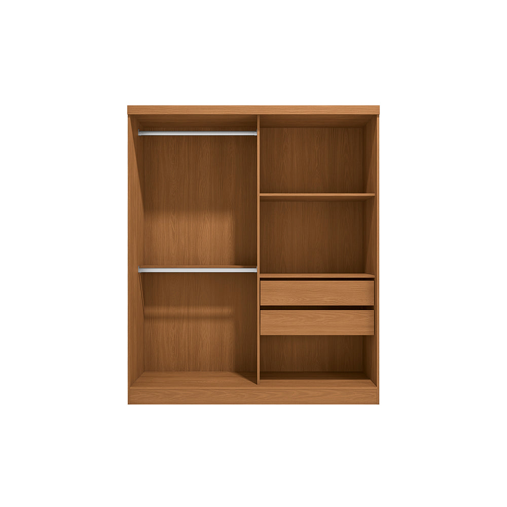 Ropero Closet Individual Kappesberg 2 Puertas Canela