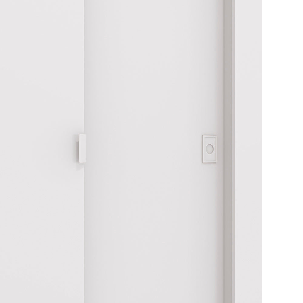Ropero Closet Matrimonial Kappesberg 3 Puertas Blanco