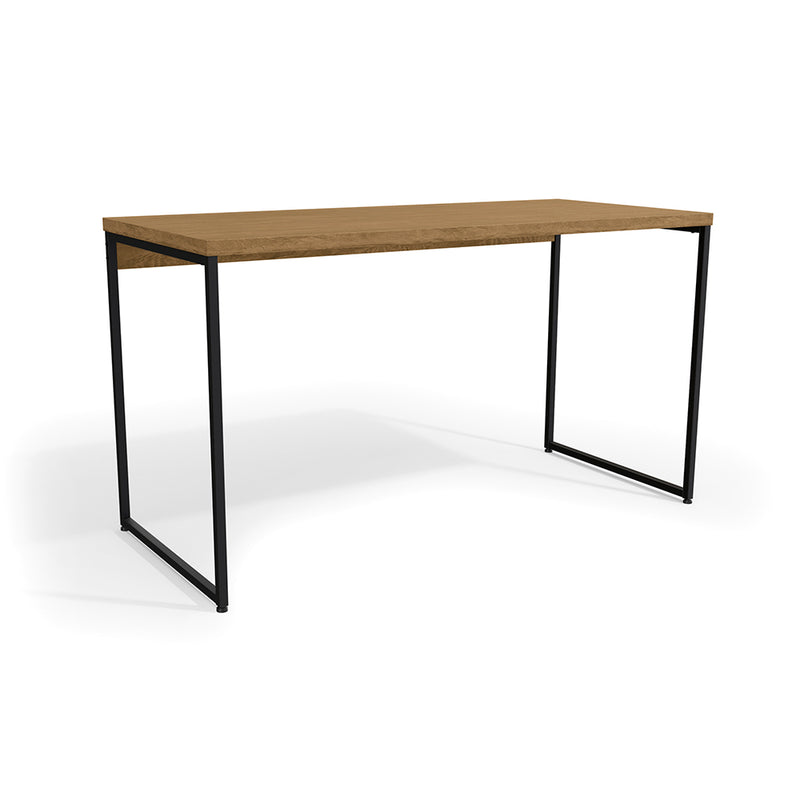 Escritorio Oficina PC Industrial Kappesberg 136cm Freijó