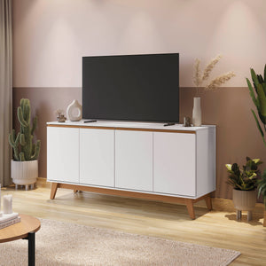 Aparador Bufetero Kappesberg 156cm 4 Puertas Blanco