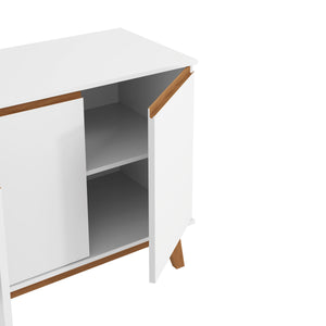 Aparador Bufetero Kappesberg 156cm 4 Puertas Blanco
