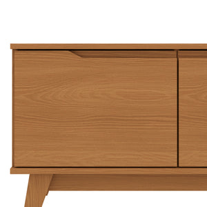 Mueble TV 55" Kappesberg 136cm con 3 Puertas Canela
