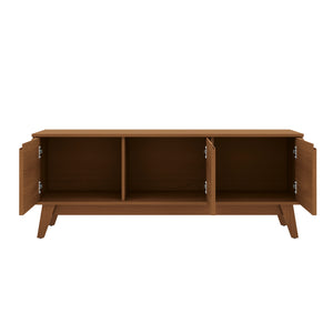 Mueble TV 55" Kappesberg 136cm con 3 Puertas Canela