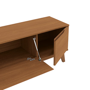 Mueble TV 85" Kappesberg 218cm con 3 Puertas Canela
