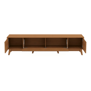 Mueble TV 85" Kappesberg 218cm con 3 Puertas Canela