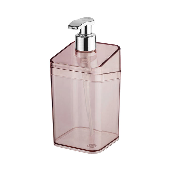 Set baño 6 piezas UZ organizador baño rosa moderno